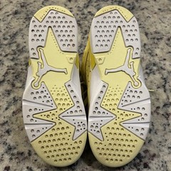 Nike Air Jordan 6 VI Retro PS Citron Dynamic Yellow 543389-800 Size 13C