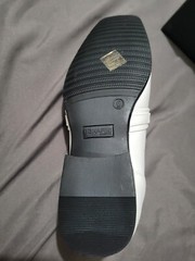 Bonafini Collection Youth Leather Dress Shoes Sz 6 White Wedding First Comunion