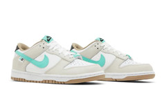 Dunk Low Split Seam White Tan Mint Size 5 Y, 7 Y (New)