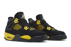 Air Jordan 4 Retro Grade School Thunder 2023 408452-017 Available Now