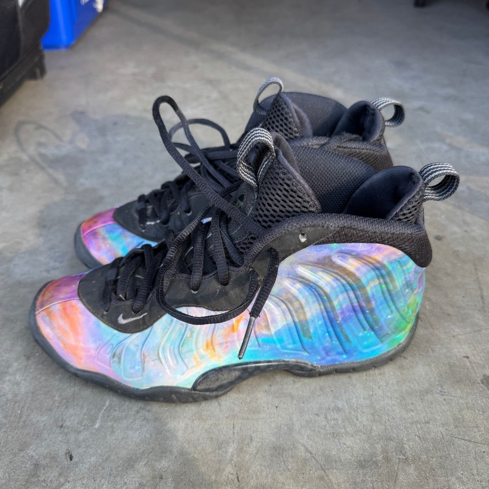 Nike Little Posite One GS Big Bang Multi-Color Kids Sneakers DA4159-800 Sz 5Y
