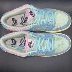 Size 2.5Y – Verdy X Nike Dunk Low SB PS Visty, FZ7195-400, Clean, No Box, Great
