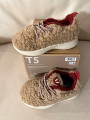 Allbirds Smallbirds Wool Runner Hazy Beige Little Kid Shoes T5