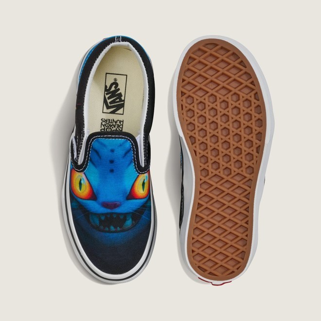 VANS x KPOP Demon Hunters Little Kids VN000EECBMA Classic Slip-On Sneakers