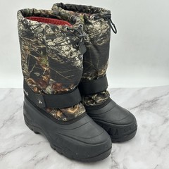 Kamik Boots Youth Size 5 Camo Winter Snow Waterproof Insulated Made Canada