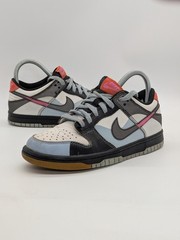 Kids Size 4Y / Womens 5.5 Nike Dunk Low SE GS Dance White Armory Blue FJ2686-100