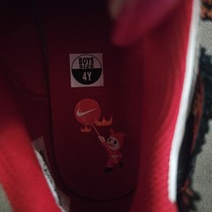 Nike Kids Dunk Low GS ‚Year Of The Dragon’White Sneakers with Black Size 4Y