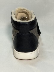 UGG Kids Sneakers Navy/Gray/White Hook & Loop Ankle Shoe US 10 EU 27.5