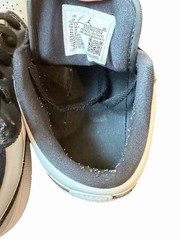 Jordan Air Jordan 1 Low (GS) Shadow Toe Gray/Black/White 6Y 553560-052