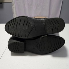 Kids Black Western Cowboy Boots Pull-On Skid Resistant Sole Youth 6 US