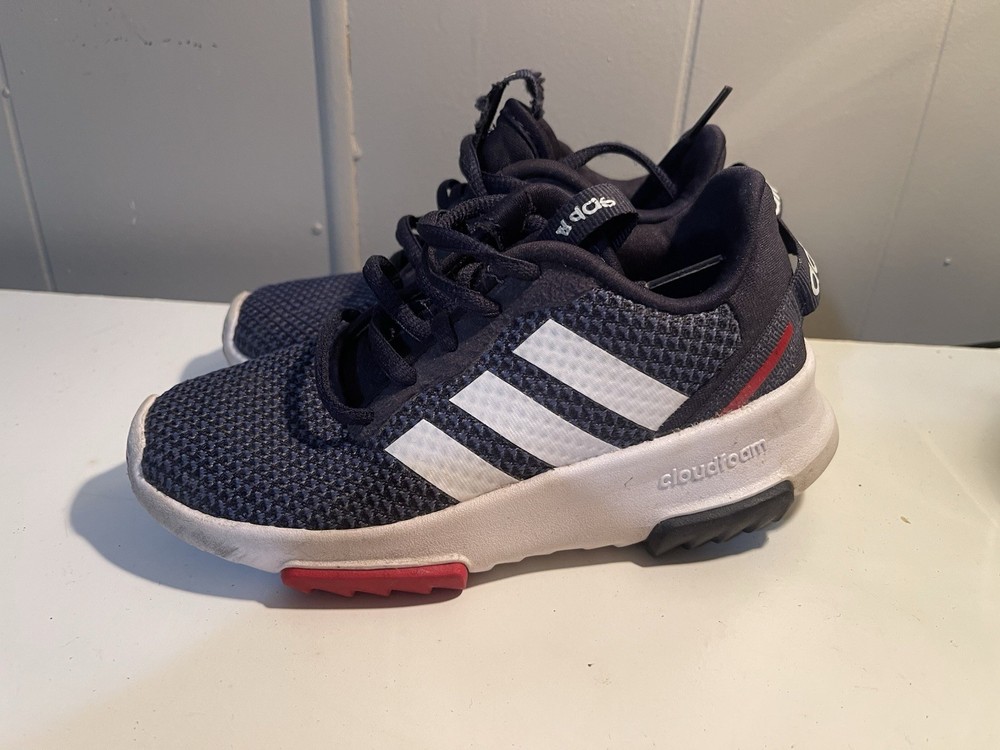 Adidas Racer TR 21 Navy/White/Red Unisex Kids Size 10.5k