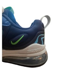 Nike Air Max 270 React Eng Sneakers Grade School Size 4.5Y Blue CD6870-400 New