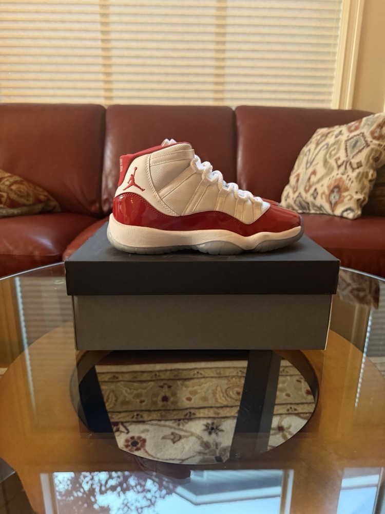 Size 5.5 (GS) – Jordan 11 Retro Mid Cherry