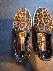 Steve Madden Leopard Animal Print Quilted Slip-On Round Toe CHILDREN’S SIZE 1