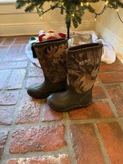 Red Head Kids Camo Mud Boots Size 12 Kids