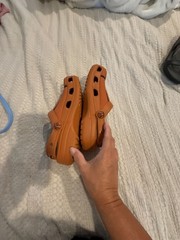 Crocs Classic Basketball Print Clogs Kids Size J4