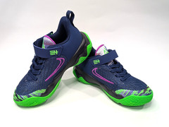 Nike Giannis Immortality 4 (PS) Blue/Multi Kid’s Sneakers-Size 11 NWB II0660-400