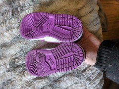 Nike Dunk Retro Low Viotech Purple White TD Toddler Shoes FB9107-110 Size 8C