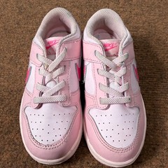 A+ Nike Dunk Low Triple Pink Barbie Toddler Shoes DH9761-600 Size 10C Kids cute