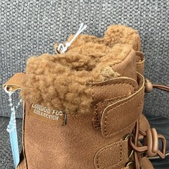 LONDON FOG Oxford Toddler Cold Weather Snow Boot Brown Size 6 NWOB