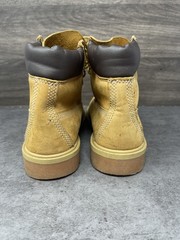Timberland Boots Kids Size 4 Premium 6 Inch Wheat