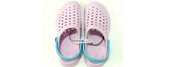 Joybees Kids Active Clog, Durable & Comfortable Sandal, LAVENDER / SKY BLUE (1)