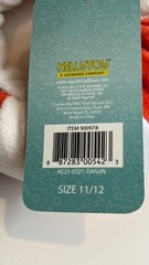 Squishmallows Santa Kids Fuzzy Pull On Slippers Sz 11/12 Christmas New Multi Qty