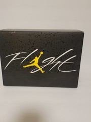 **BOX ONLY**Jordan Air Jordan 4 Retro GS Black Yellow White 6.5Y Replacement Box