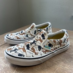 Vans x The Simpsons Family Pets Classic Slip-On Shoes Juniors 7 All Over Print