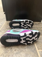 Nike Air Max 270 React US Grade School Size 4.5Y NEW WITH BOX BQ0103-007 2019