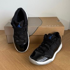 Nike Air Jordan 11 Low ‘Space Jam’ Kids Sneakers FV5116-004 – SZ 2 Y