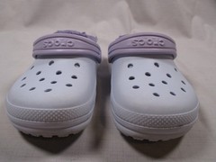 Crocs Classic Lined Clog Kids Purple Faux Fur Lined Slip On C12