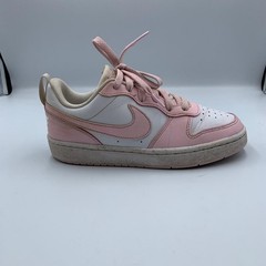 Nike Court Borough Low Recraft DV5456-105 Kids 4.5Y Athletic Shoes Pink Sneakers