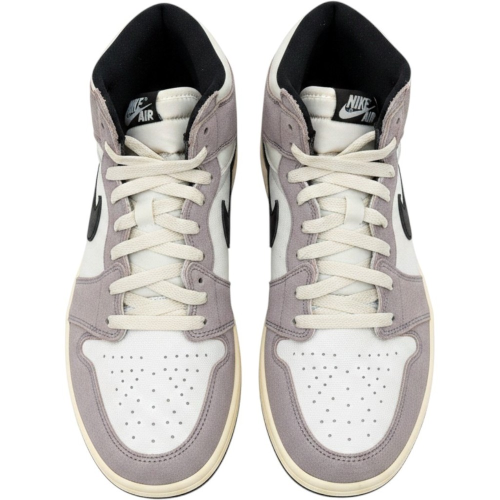 Nike Air Jordan 1 Mid SE Craft Tech Grey GS Kids Shoes FD9091-002 Size 7Y