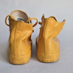 Converse Youth Size 3 Rainboot Yellow Rubber Rain Sneaker Little Kids