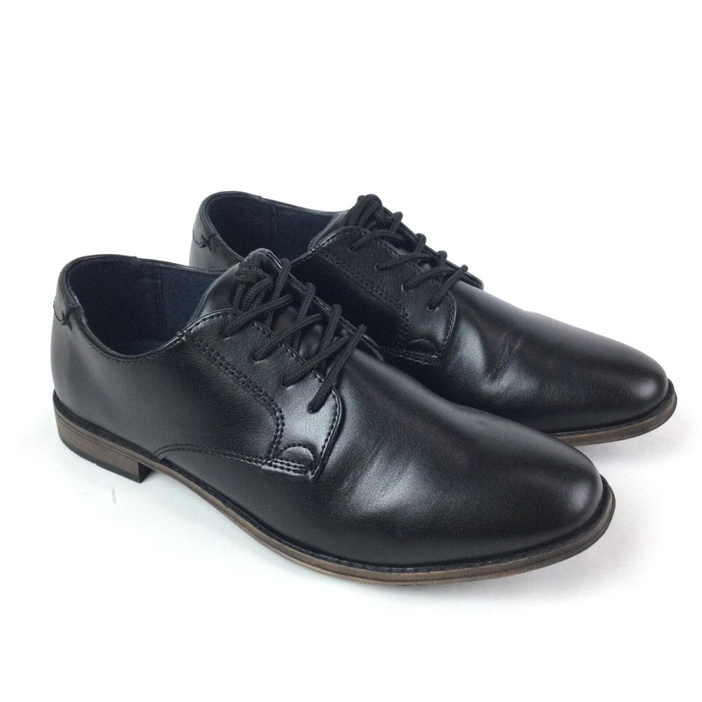 Mix No. 6 Buckley Oxford Youth Size 6 BLACK Dress Shoe Lace Up Formal Teen Boys