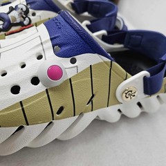 Crocs Vegeta Echo Clog Dragon Ball Z Anime Graphic Shoes Big Kids J5