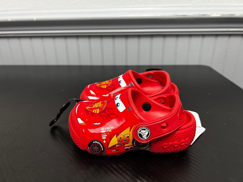 (GS) Crocs FunLab Cars Clogs ‚Red Yellow‘
