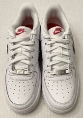 Nike Air Force 1 LV8 GS Glitter DC9651-100 White (Youth Kid’s 6.5y) No Box