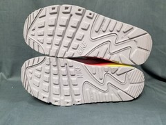Nike Air Max 90 GS ‚Gradient Cassette‘ Sneakers White Size 7Y DISPLAY NEW NO BOX