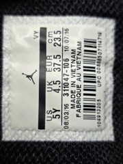 Nike Air Jordan Dub Zero Concord Sneakers Youth Size 5Y 311047-106 UNISEX