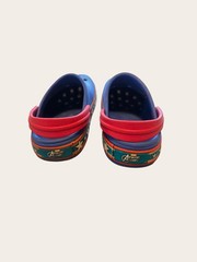 CROCS Crocband Captain America Clog Size 10 C 11 Varsity Blue/Red