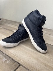 Converse All Star PRO BLAZE STRAP HIGH-TOP SNEAKER Junior Navy Pre-Owned Sz 5