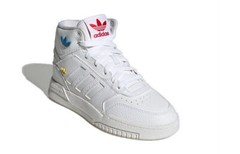 adidas Drop Step High White Yellow Bright Blue – HP7793