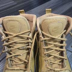 Nike Manoa Leather Wheat GS Boys Girls Kids Boots BQ5372-700 Size 4Y 4 Youth