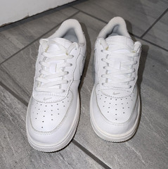 Nike Air Force 1 Low Top Sneaker White Kids US 2Y DH2925-111