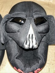 Disney Star Wars Kids Darth Vader Slippers Size L9-10 NWT Black