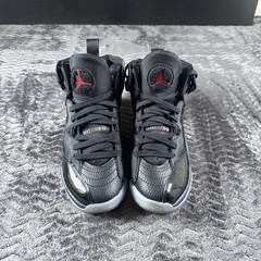Air Jordan Jumpman Two Trey Black University Red Size 5Y