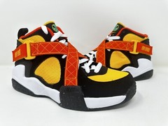 DD9281 001 NIKE AIR RAID Retro Basketball ROSWELL RAYGUNS BLACK-GOLD US 6.5Y GS