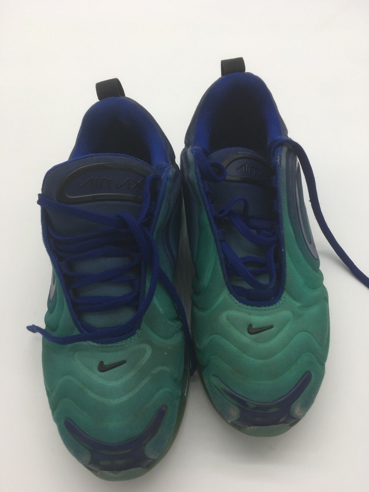 NIKE AIR MAX 720 Shoes Sea Forest green blue AQ3196-400 Size 5Y womens 6.5